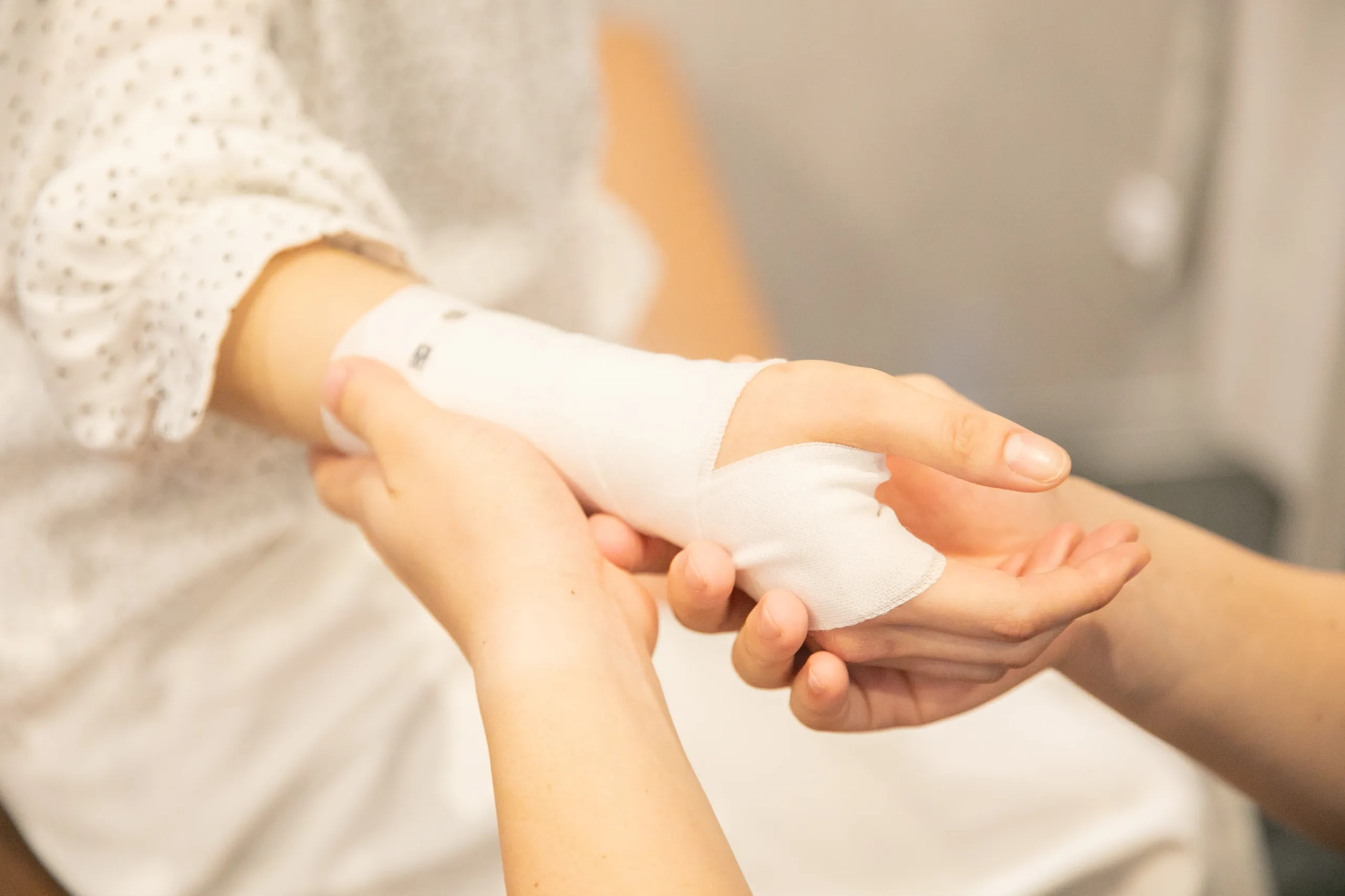 固定療法 イメージ