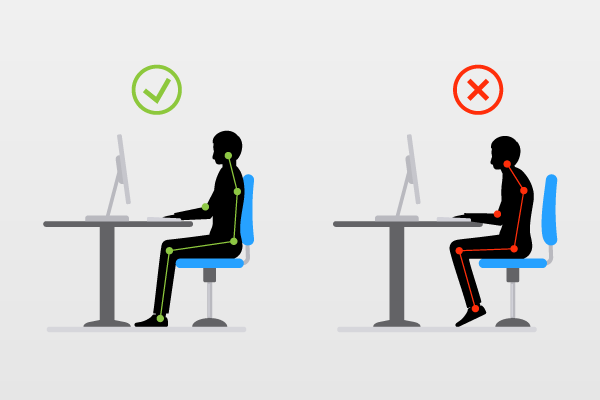 姿勢の良し悪し