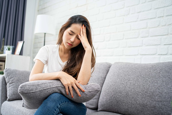 自律神経失調症の女性